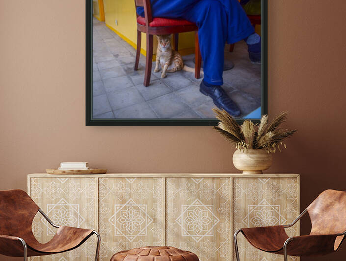 Under the Chair by Photopoet