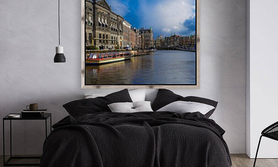 Amsterdam Evening by Photopoet