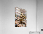 Rock Cairns Acrylic Print