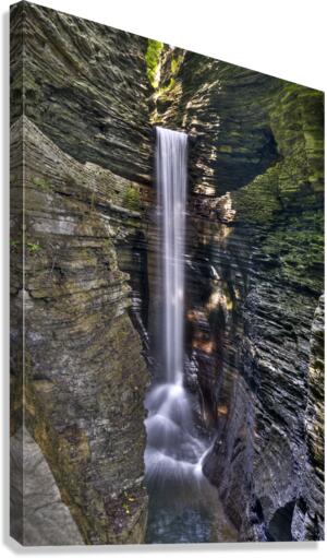 Watkins Glen Cascade Canvas Print