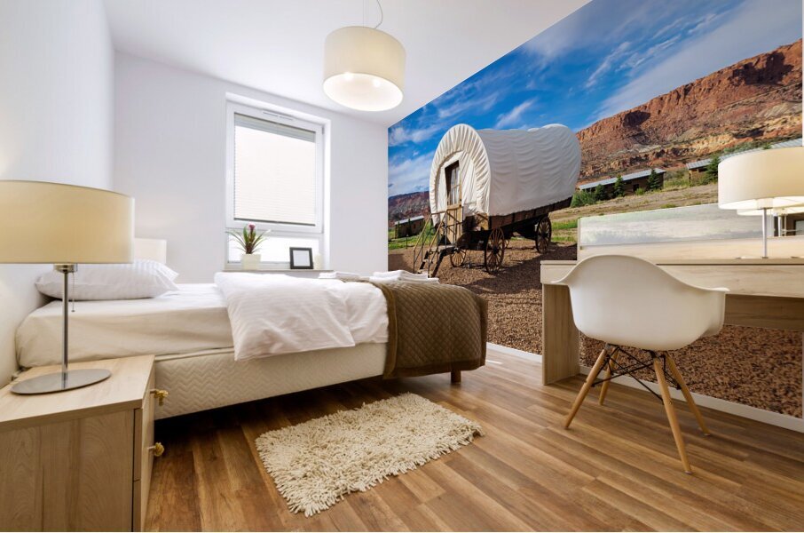 Conestoga Wagon Mural print