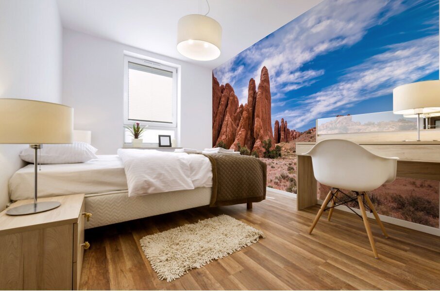 Sand Dune Arch Trailhead Mural print