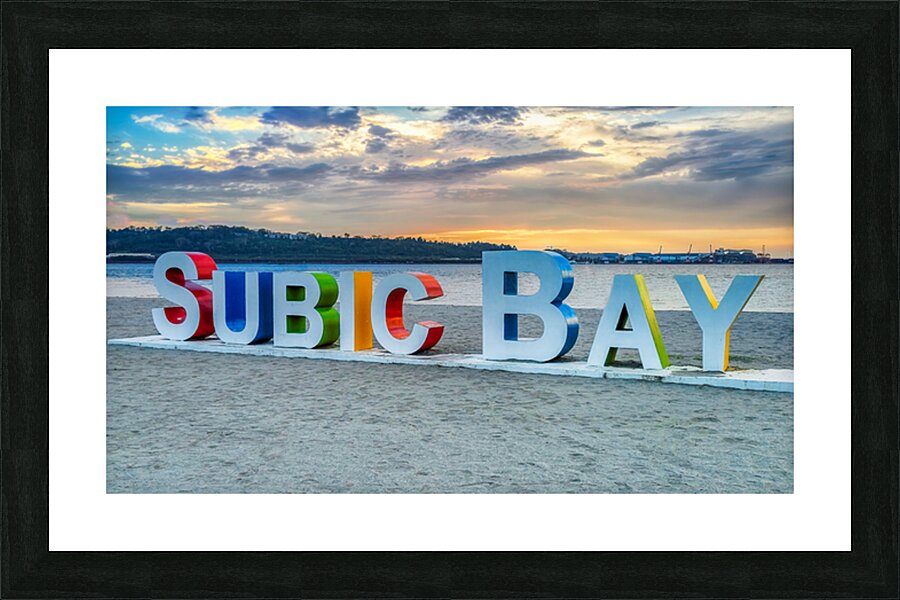 Subic Bay Picture Frame print