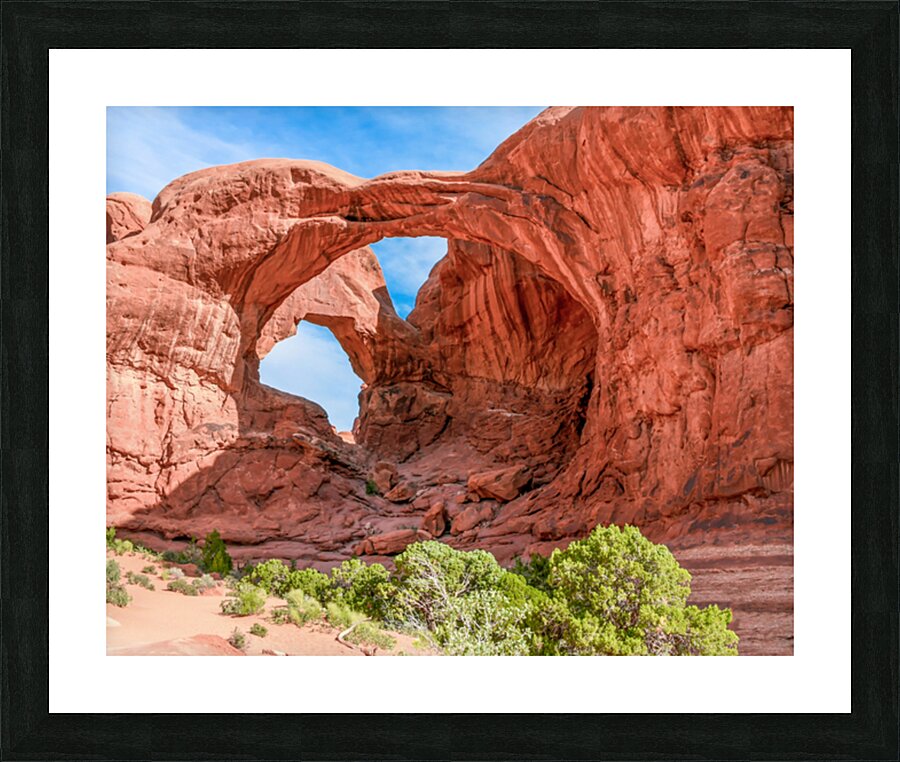 Double Arch Picture Frame print