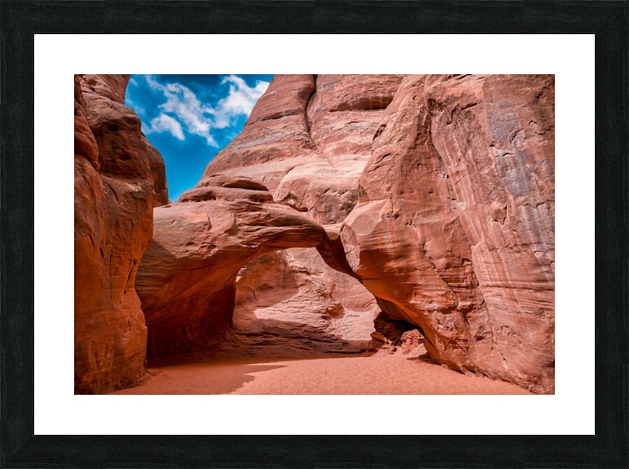Sand Dune Arch Picture Frame print