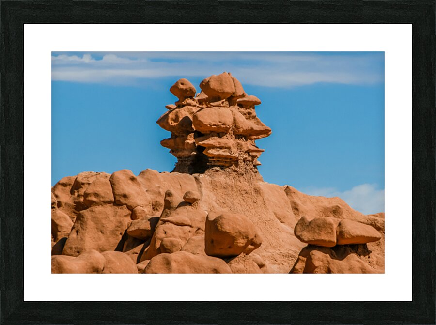 Three Headed Goblin - Goblin Valley Picture Frame print