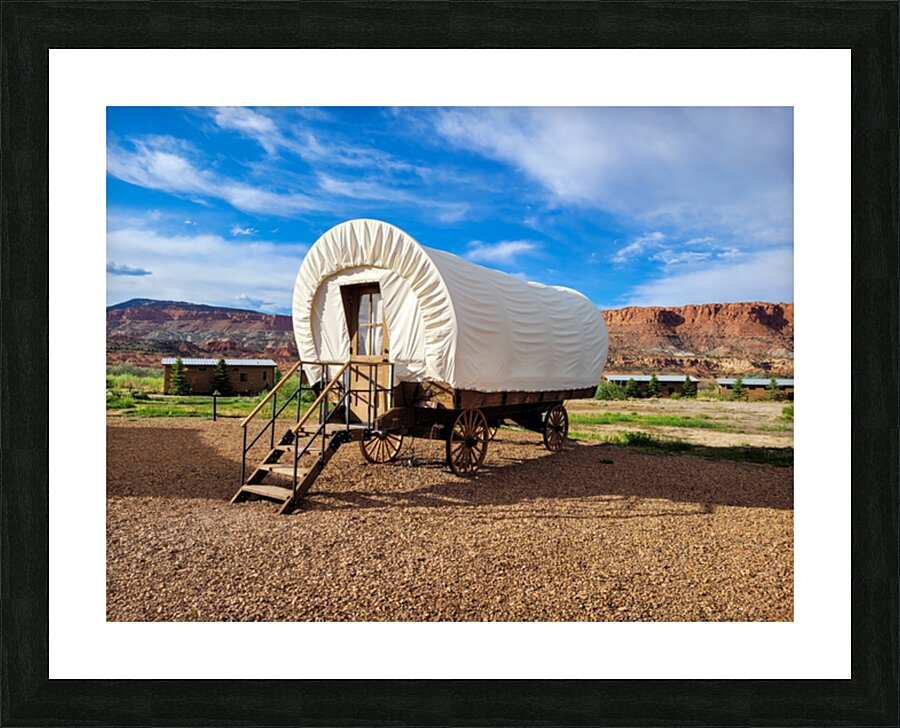 Conestoga Wagon Picture Frame print