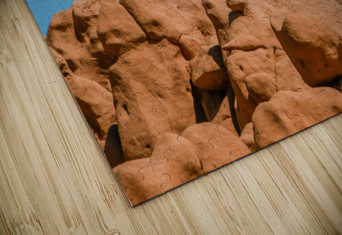 Three Headed Goblin - Goblin Valley Anthony L Sacco Photography puzzle