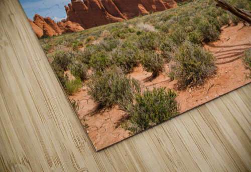 Fiery Juniper Tree  Anthony L Sacco Photography puzzle