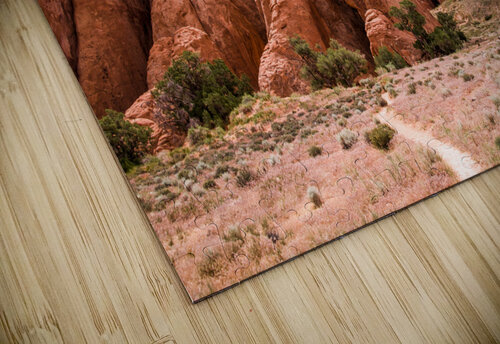 Sand Dune Arch Trailhead Anthony L Sacco Photography puzzle