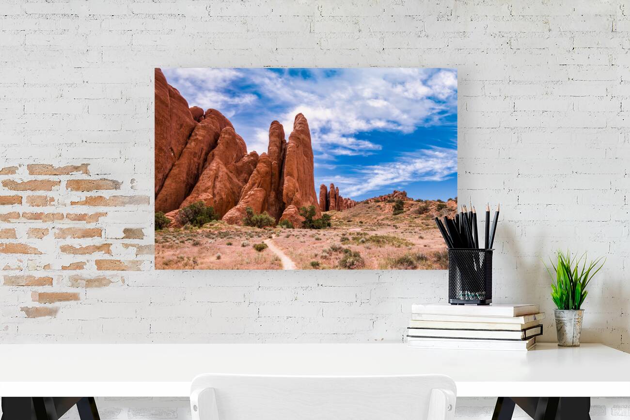 Sand Dune Arch Trailhead Reproduction