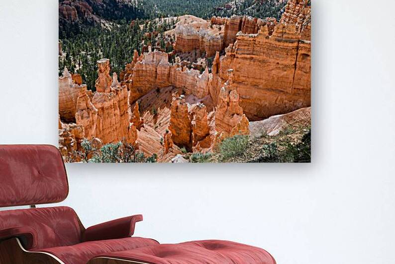 Sunset Point Hoodoos at Bryce Canyon  by Anthony L Sacco Photography