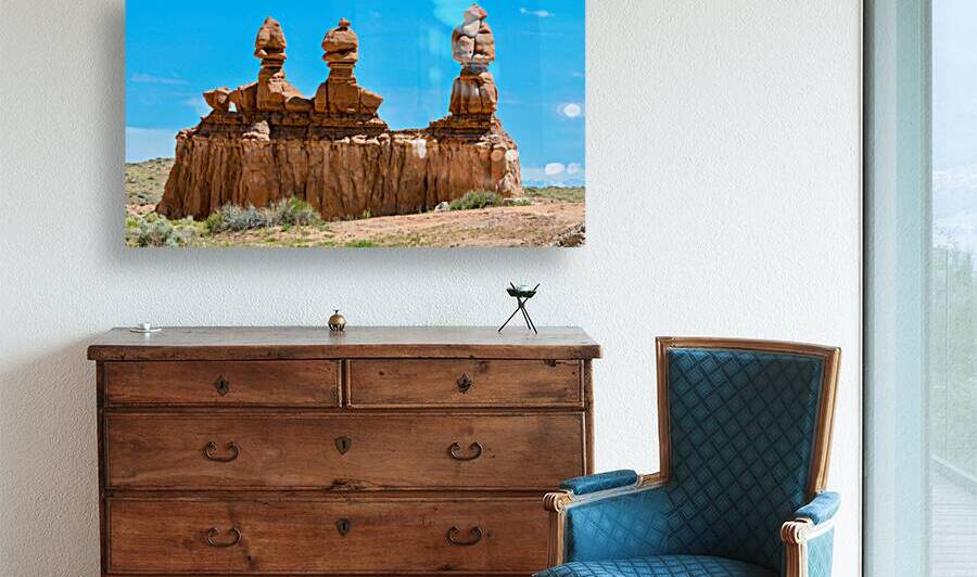 The Three Sisters - Goblin Valley by Anthony L Sacco Photography