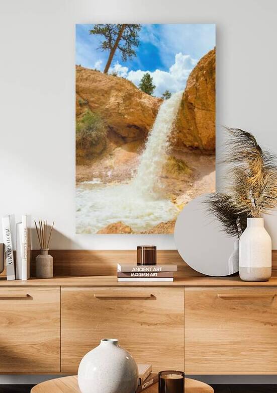 Bryce Canyon Tropic Ditch Falls by Anthony L Sacco Photography