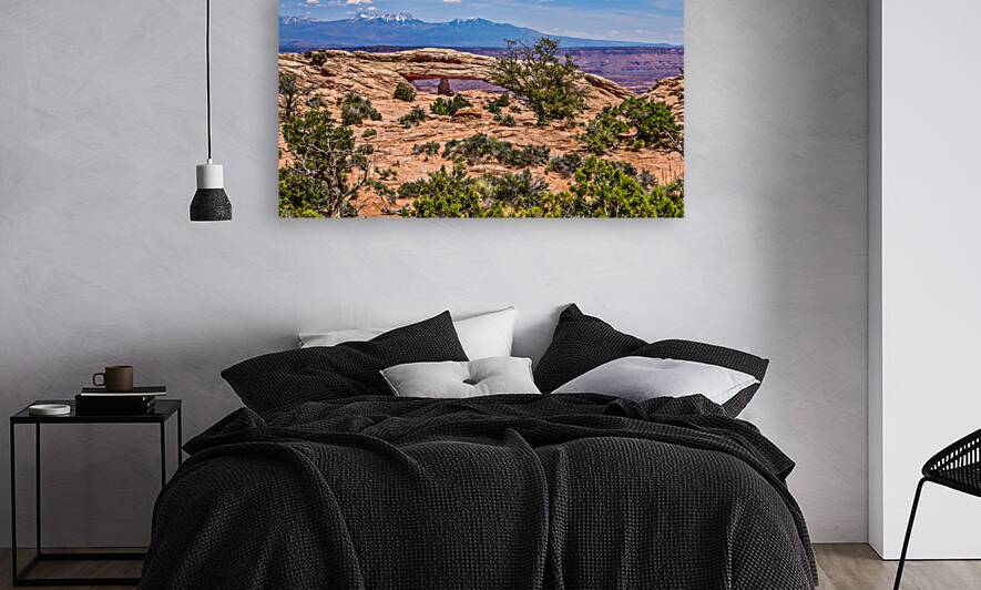 Mesa Arch Vista by Anthony L Sacco Photography