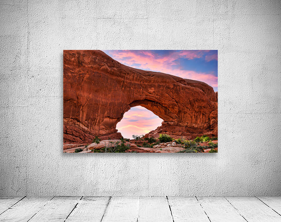 North Window Arch Wall Preview