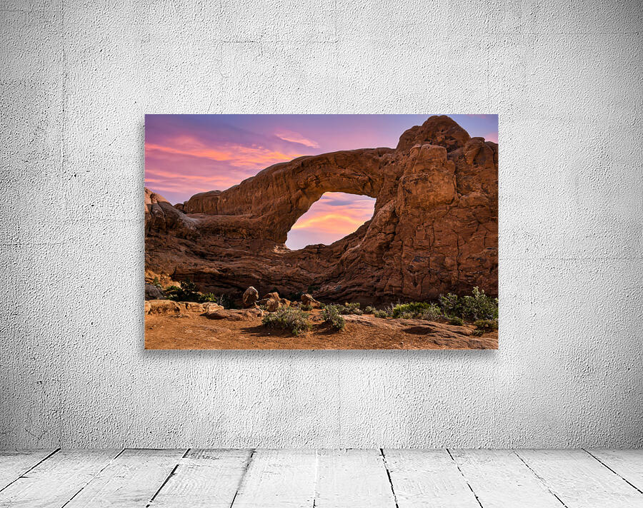South Window Arch Wall Preview