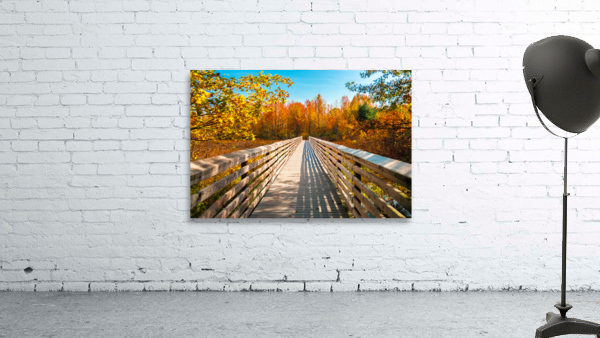 Autumn Bridge Wall Preview