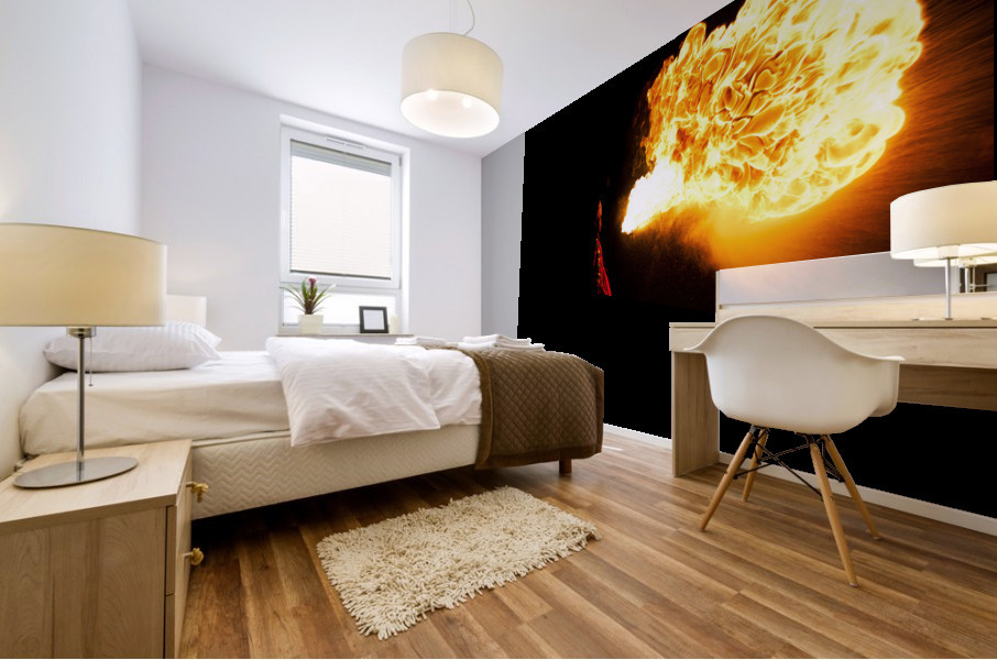 Fireball Mural print