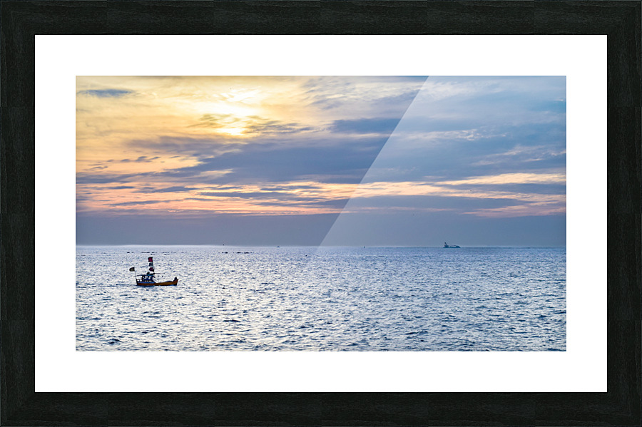 Sunset Ocean  Picture Frame print