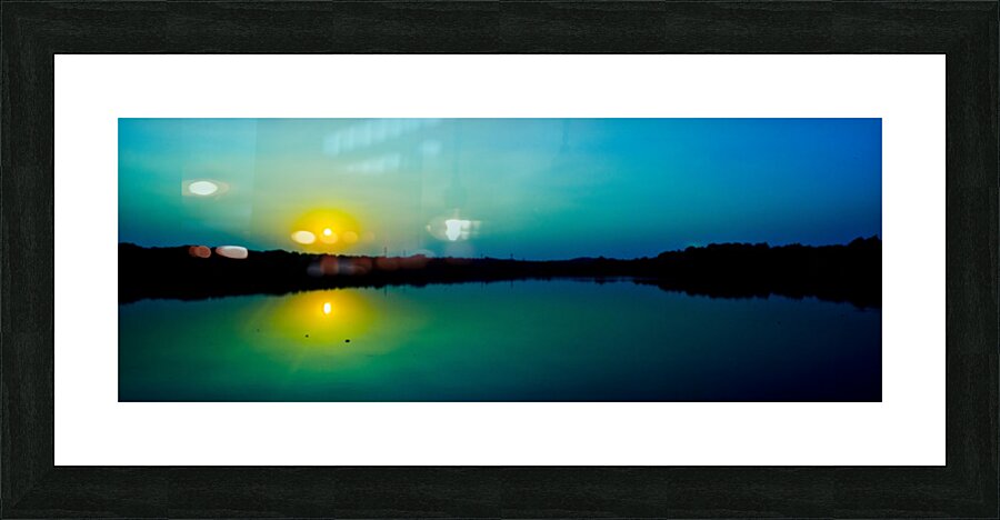Sunset Picture Frame print