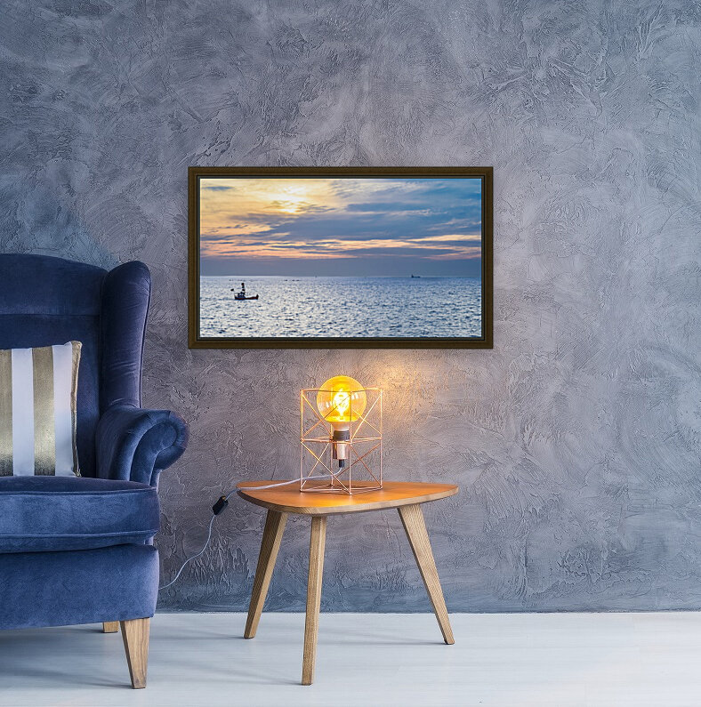Sunset Ocean  Reproduction