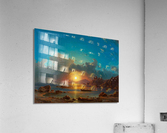 Sunset on bay  Acrylic Print