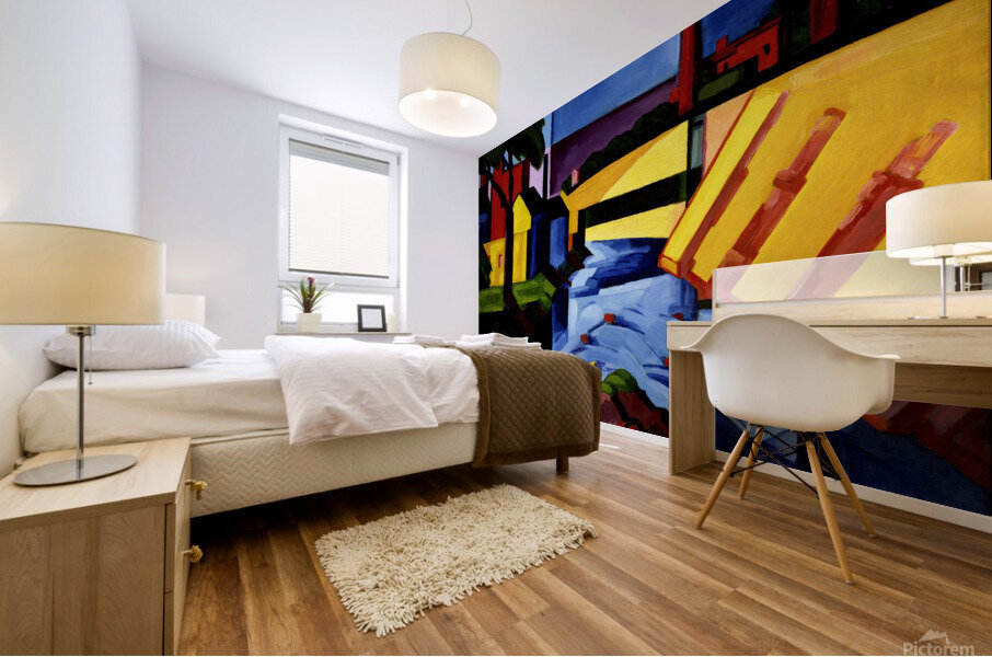 Evening tones Mural print