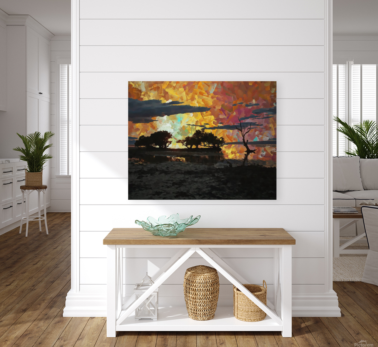Sunset summer  Reproduction