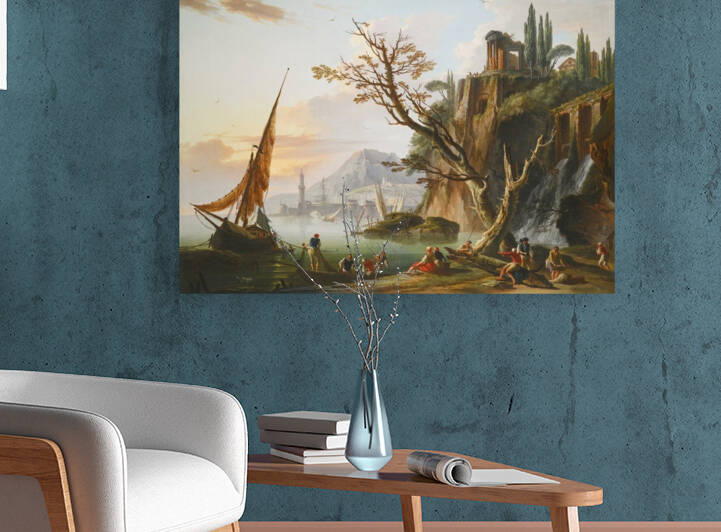 A coastal landscape  by Lettykaweesa