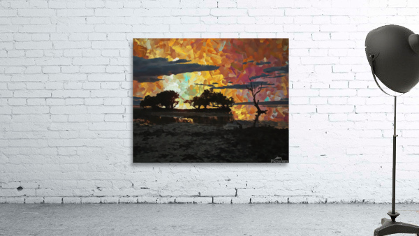 Sunset summer  Wall Preview