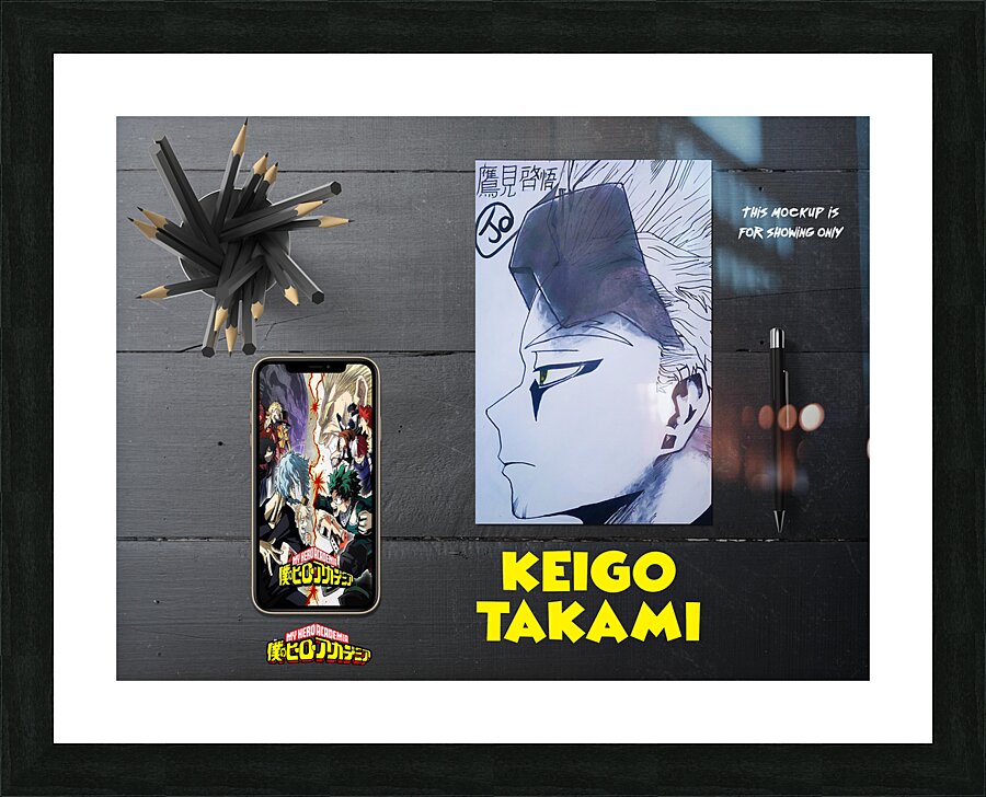 Keigo Takami Picture Frame print