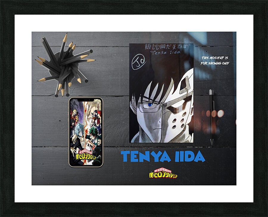 tenya iida Picture Frame print