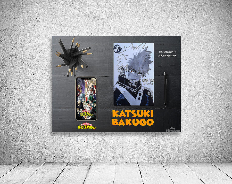 Katsuki Bakugo Wall Preview