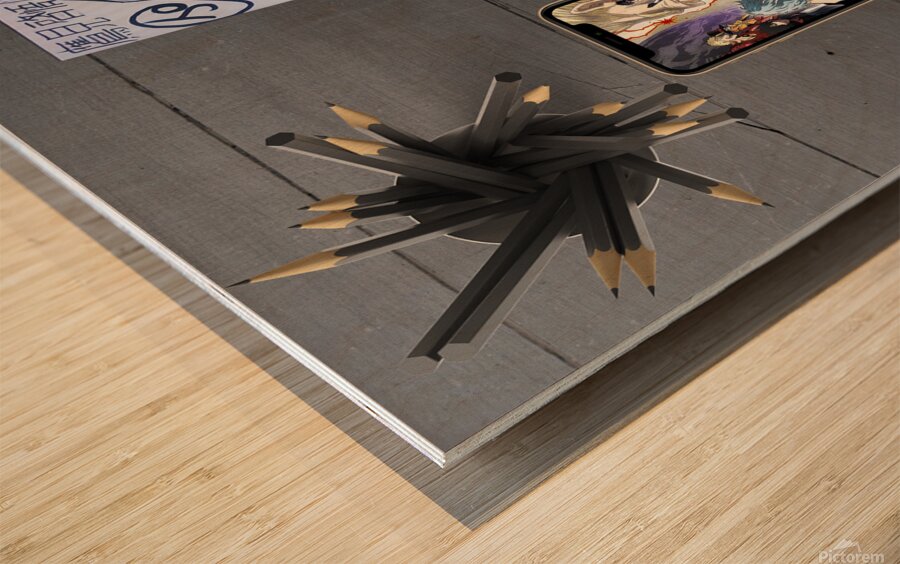 Keigo Takami Wood print