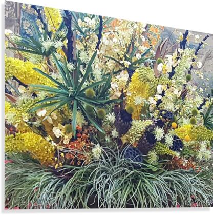 Paint with Flowers Canvas Print
