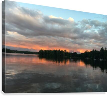 Oh Those Sunsets Canvas Print