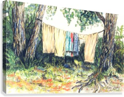 Wet Towels Canvas Print