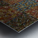 Patchwork Metal print