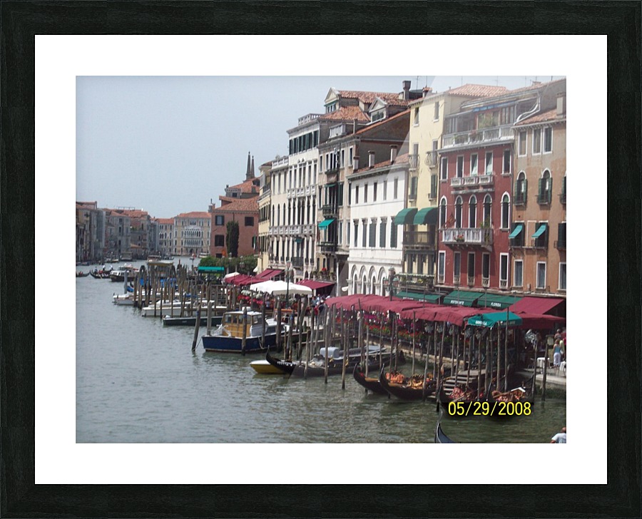 The Dock Picture Frame print