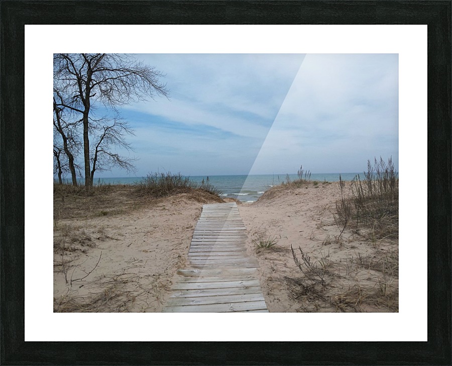 On the Path Picture Frame print