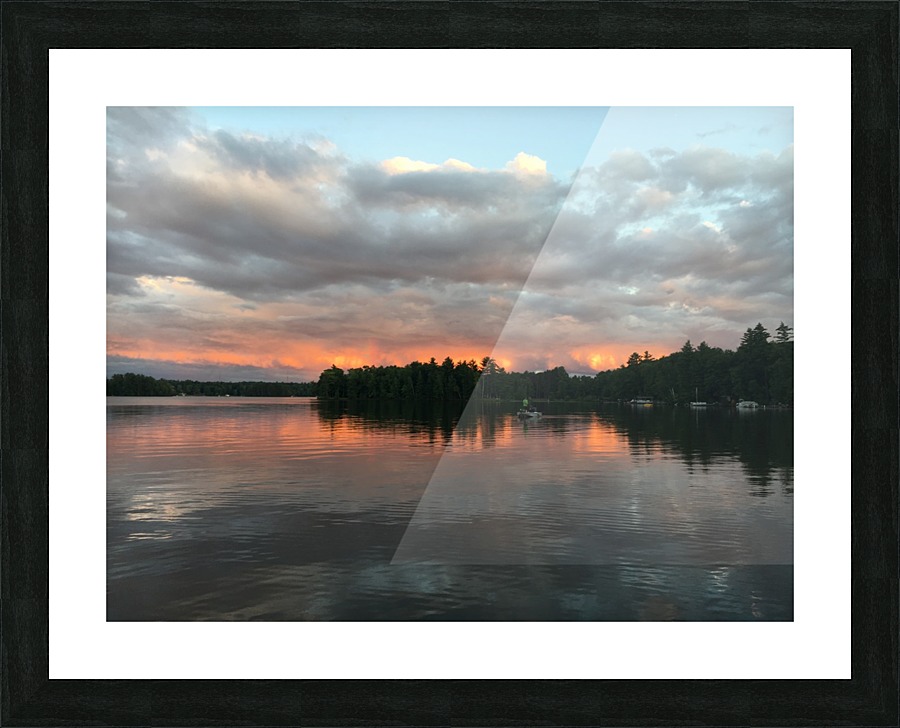 Oh Those Sunsets Picture Frame print
