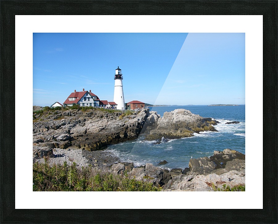 Lighthouse Groupee Picture Frame print