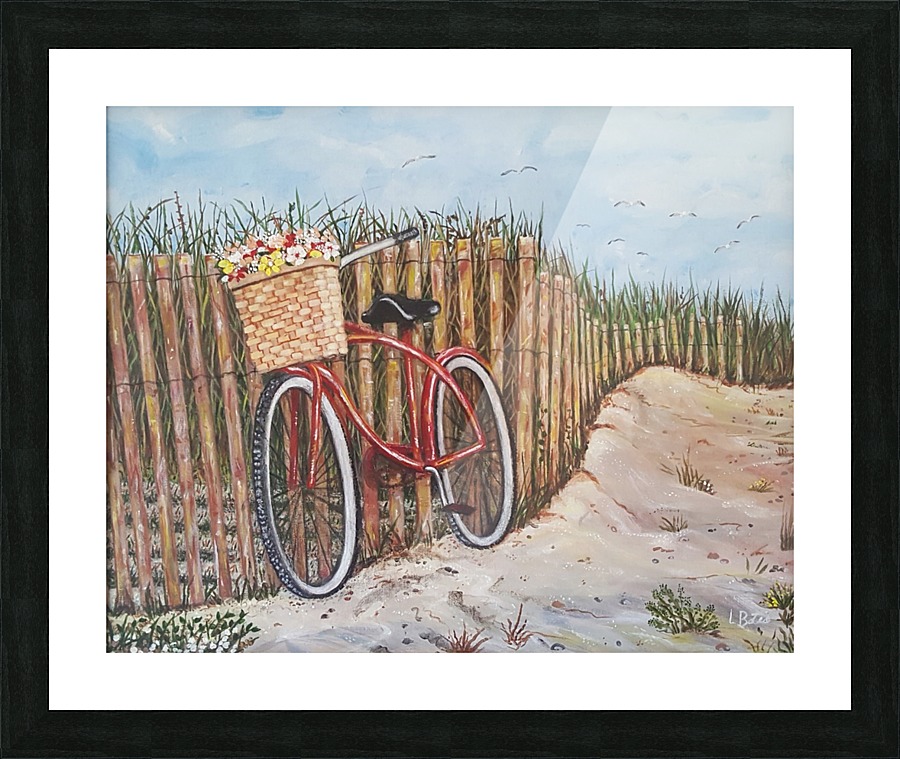bike1 Picture Frame print