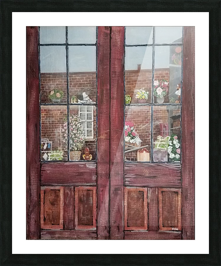 Window Picture Frame print