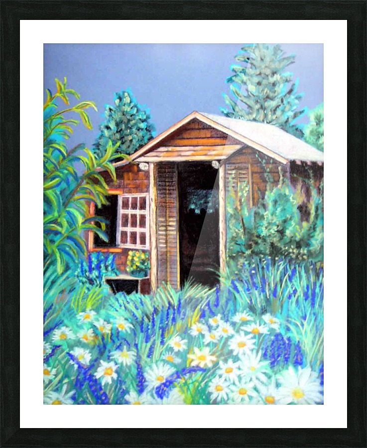 Shed Picture Frame print