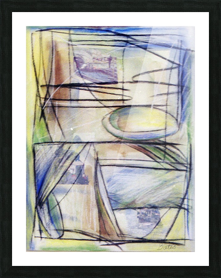 Out the Window Picture Frame print