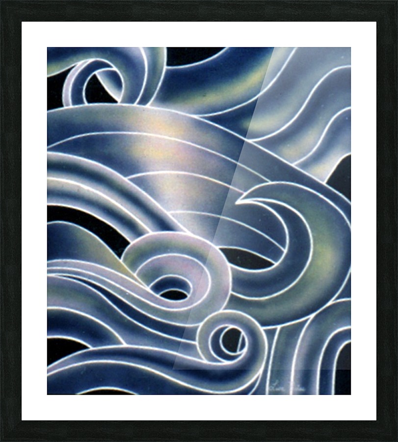 Invisible Wind Picture Frame print