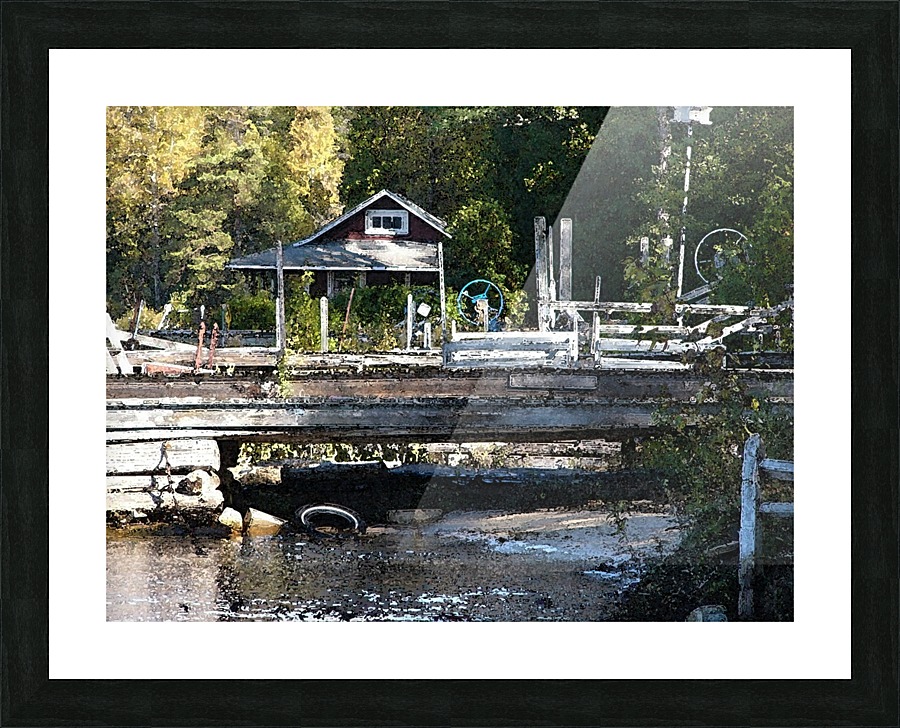 Door County Picture Frame print