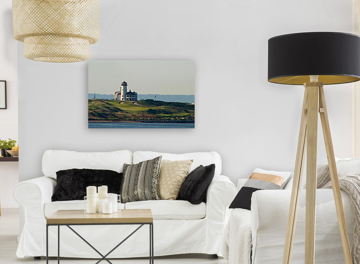 Island Lighthouse  Reproduction